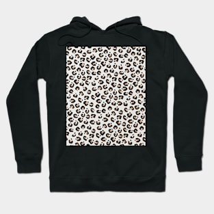 Leopard pattern, Abstract print, Retro, Mid century art Hoodie